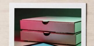 Top Tablets to Buy in 2025: Reviews of the Best Models Polaroid of cluttered Philly kitchen counter with tablet, pizza boxes, earbuds, doodled hand.