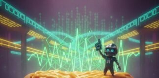 The Latest in AI News: Groundbreaking Developments You Shouldn’t Miss Cheesesteak, robot, AI phone, neon diner glow.